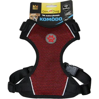 Postroj pro psa Postroj Gimborn Komodo XL 78-100 cm červený
