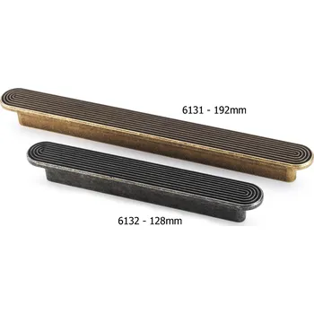 Nábytkové kování 613 - 836 cín rustik, 192 mm