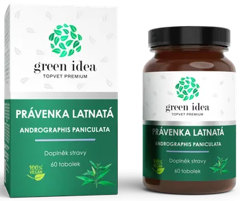 Přírodní produkt Topvet Green Idea Právenka latnatá 385 mg 60 tob.