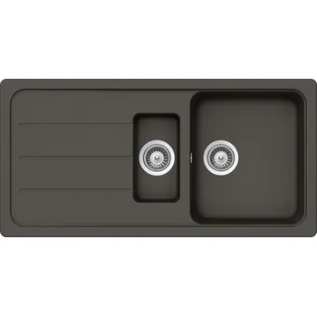 Granitový dřez Kuchyňský dřez Schock Formhaus D-150L Asphalt, spodní montáž FOMD150LUGAS