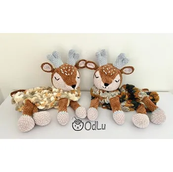 Příze Na zakázku - pyžamožrout jelen (60cm)