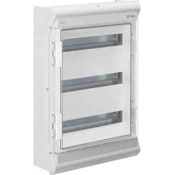 Rozvaděč VE318SN Rozvodnice nástěnná UV-stabilní vector II, IP65, 3-řadá 54 mod., bez perforace, Hager Electro