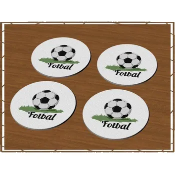 Podtácek Pelisport Filcový podtácek fotbal sada 4 ks