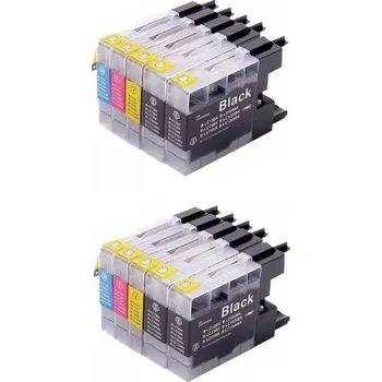 Počítač BIG PACK 2X BROTHER LC-1240 CMYK + 2X LC-1240 BK ZDARMA