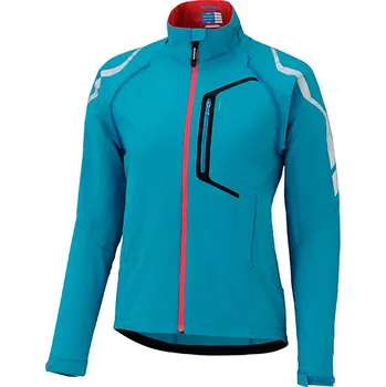 Cyklistická bunda SHIMANO Hybrid bunda, dámská, emerald zelená, L (SHIMANO Hybrid bunda, dámská, emerald zelená, L)