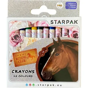 Pastelka Voskovky Kůň 12 ks