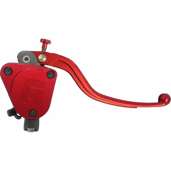 Brzda pro motocykl ACCOSSATO Italy Radiální brzdová pumpa kovaná ACCOSSATO 19x20 s pevnou páčkou Barva páčky: zlatá, Délka páčky: krátká 16.5 cm