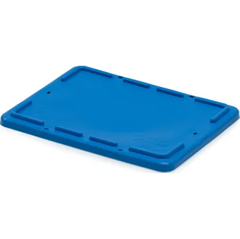 Přepravka na jídlo Víko k přepravce , modré, 40 x 30 x 3 cm