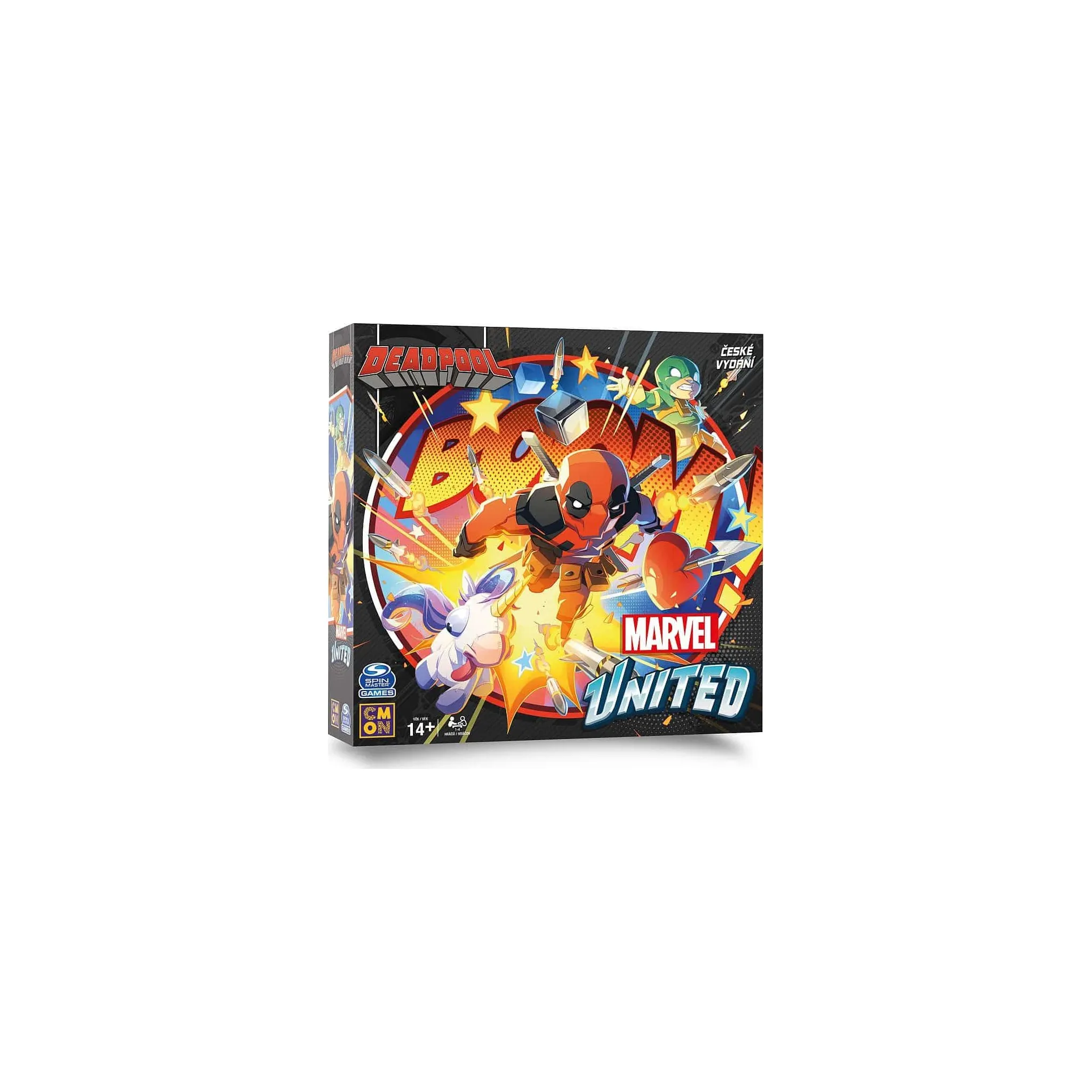 foto Desková hra Spin Master Marvel United: Deadpool