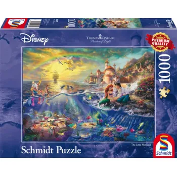 Puzzle Schmidt Games Puzzle Thomas Kinkade: Disney Ariel