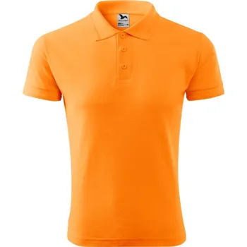 Pique Polo polokošile pánská XXL tangerine orange
