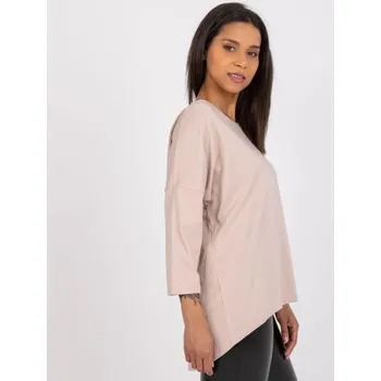 Dámská halenka Dámská halenka s nápisem SAMANTHA světle béžová