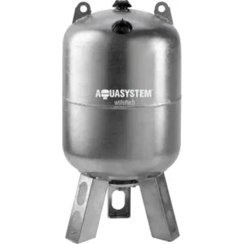 Expanzní nádoba Aquasystem AVZ80 Tlaková nádoba pozinkovaná vertikální 80l EPDM 10bar 1“