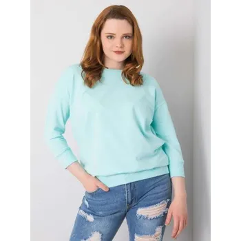 Dámská mikina Dámská mikina CHARLIZA mátově zelená