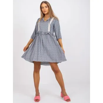 Oblečení a móda Dámské šaty RUE PARIS modré