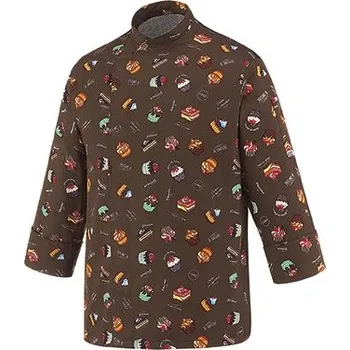 Gastro oděv Kuchařský rondon EGOchef Zákusky 100% bavlna - dlouhý rukáv XXL E-2029136A2XL