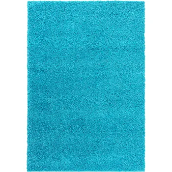 Koberec Moderní koberec Tokyo - jednobarevný - tyrkysový Rozměr koberce: 80x200 cm