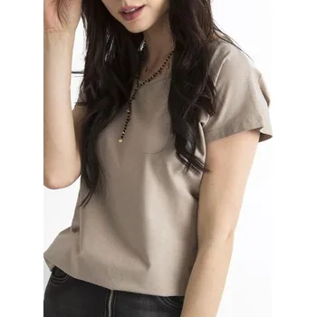 Dámské tričko Dámské tričko CIRCLE tmavě béžové