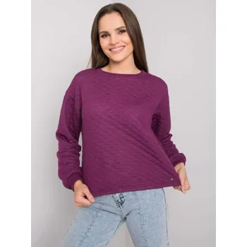 Dámská mikina Dámská mikina prošívaná KERSTINE fialová