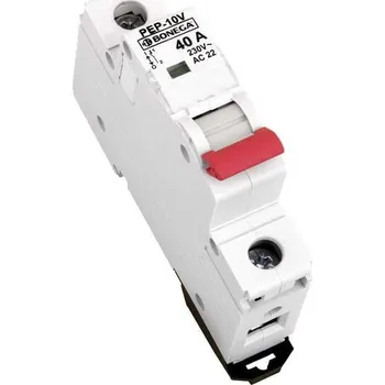 vypínač 05-1040001 PEP 10V63 Modulový vypínač PEP-10V63 (10 kA) 1P do 40A, Bonega
