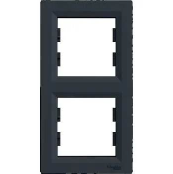 EPH5810271 Rámeček dvojnásobný vertikální, antracit, Schneider