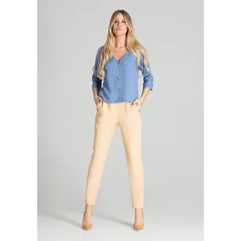 Oblečení a móda Dámská halenka M699 modrá - Figl S Modrá