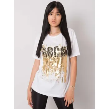 Dámské tričko s potiskem GINGER bílé