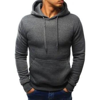 Pánská mikina Pánská stylová mikina antracitová