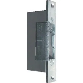 Příslušenství k domovnímu zvonku 4FN 877 19/K Elektrický zámek stejnosměrný inverzní s nastav.západkou bez aretace, lišta 100mm, 12V DC, Tesla Stropkov