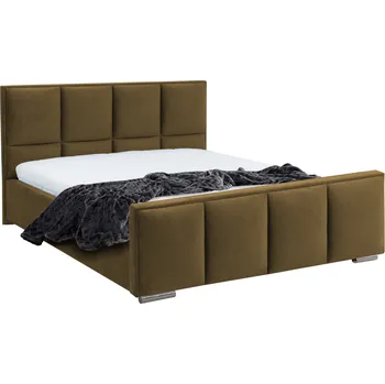 Postel Eka Čalouněná postel Passion - Fresh 120x200 cm Barva látky - Fresh: Béžová (03), Úložný prostor: Bez úložného prostoru