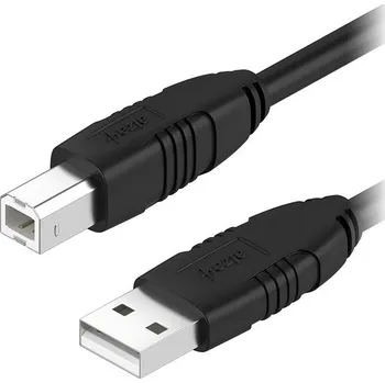 Datový kabel AlzaPower LinkCore USB-A to USB-B 1m černý