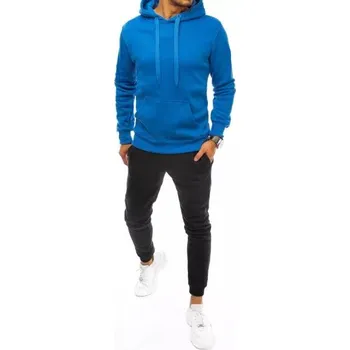 Pánská souprava tepláková EMANUEL modrozelená