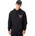 mikina New Era Infill Team Logo Oversized Hoody NBA Chicago Bulls - Black/Faded Red XL