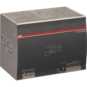 Jistič 1SVR427036R0000 CP-E 24/20 Napájecí zdroj 24V DC/20A, 115-230V AC, ABB