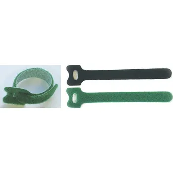 262760 Páska na suchý zip 12 x 125 mm, zelená, Haupa