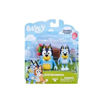 Figurka Figurky Bluey 2-Pack - Skateboarding