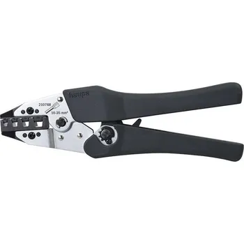 Kleště 210768 Kleště lisovací na dutinky 10 - 35 mm2, Haupa