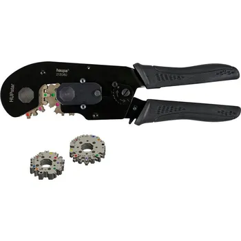 Kleště 213080 Kleště lisovací HUPstar na dutinky a konektory, Haupa