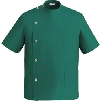 Gastro oděv EGOchef Zdravotnická košile BOB - medical green XXXL Zelená E-5503010A3XL