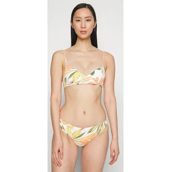 Dámské plavky plavky Roxy PT Beach Classics Wrap Set - WBB9/Bright White Subtly Salty Flat S