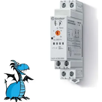 Jistič 14.01.8.230.0000 (140182300000) Automat schoď., 1Z/16A, 230V AC, 4F, spíná N, Finder
