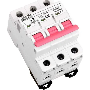 Jistič 03-3002C-PEP-10J Jistič PEP-10J (10 kA) 3P C 2A, Bonega