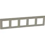 665035 Rámeček řada Niloé, pětinásobný, šedá, Legrand