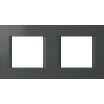 OL24AT-U Rámeček LINE 2x2M - antracit, TEM