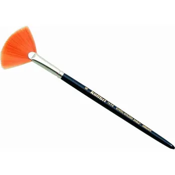 Umělecký štětec Štětec na masku vějířek štětinový Kolibri 6