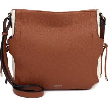 Kabelka Dámská crossbody kabelka Emily & Noah Urela - hnědá