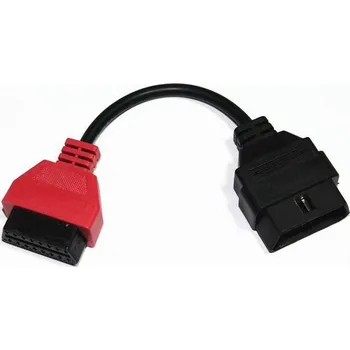 Autodiagnostika FIAT ALFA RED A2 Airbag SRS redukce OBD2 červená multiecuscan (DIAGNOSTIKA OBD)