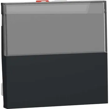 NU324654 Tlačítko stříd. ř.6/0 popis. pole, Antracit, Schneider