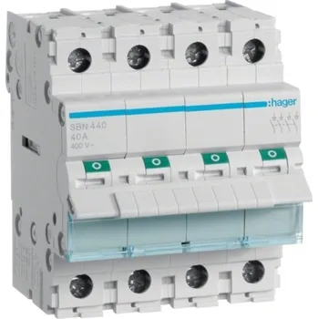vypínač SBN440 Vypínač 40A 4P, Hager