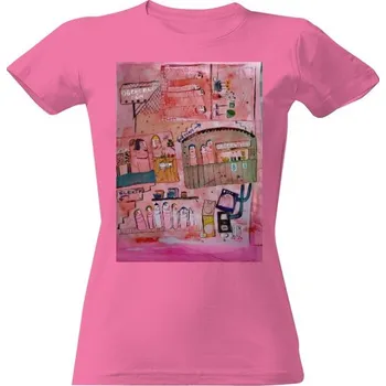 Dámské tričko Tričko s potiskem Červáci v obchodě dámské